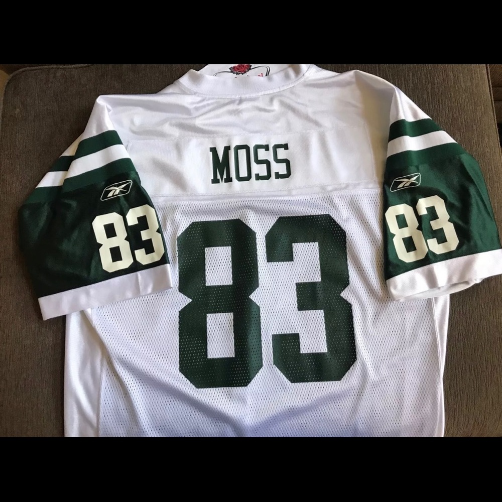 New York Jets #83 Santana Moss Size XL used